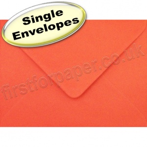 Spectrum Greetings Card Envelope, 133 x 184mm, Poppy Red