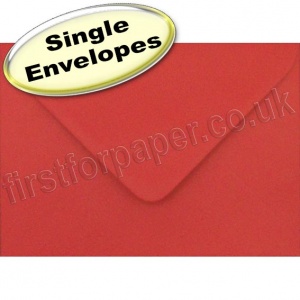 Spectrum Greetings Card Envelope, C6 (114 x 162mm), Scarlet Red