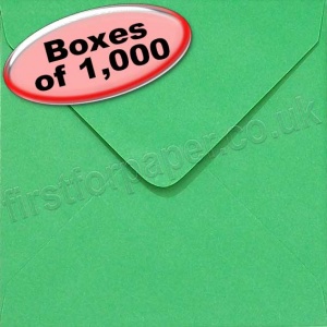 Spectrum Greetings Card Envelope, 130 x 130mm, Xmas Green - 1,000 Envelopes