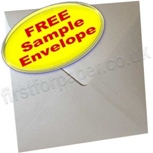 Sample, Stardream Envelope, 155 x 155mm, Crystal White
