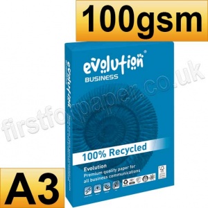 Evolution Business, 100gsm, A3 - 2,000 sheets