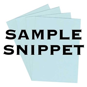 Sample Snippet, Extract Recycled, 380gsm, Aqua