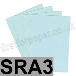 Extract Recycled, 380gsm, SRA3, Aqua - 100 sheets