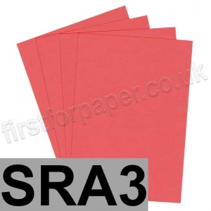 Extract Recycled, 130gsm, SRA3, Coral - 100 sheets
