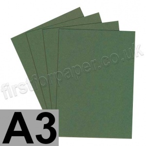 Extract Recycled, 380gsm, A3, Kharki - 100 sheets