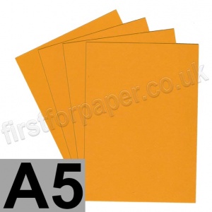 Extract Recycled, 380gsm, A5, Mustard - 400 sheets