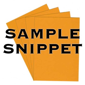 Sample Snippet, Extract Recycled, 130gsm, Mustard