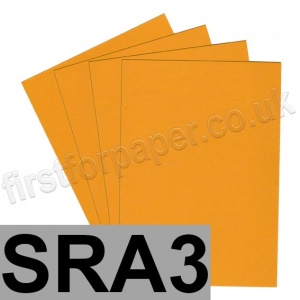 Extract Recycled, 380gsm, SRA3, Mustard - 100 sheets