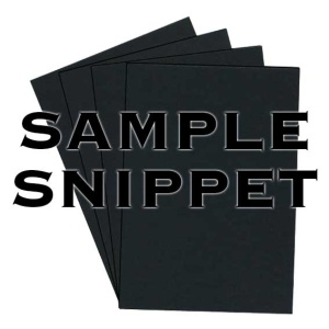 Sample Snippet, Extract Recycled, 130gsm, Pitch