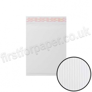 EzePack, White Corrugated Padded Bags, Internal Size 215 x 150mm (C/0)