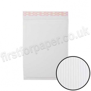EzePack, White Corrugated Padded Bags, Internal Size 265 x 180mm (D/1)