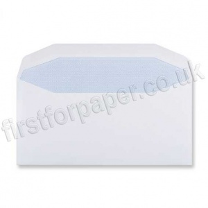 OfficeCom Gummed, Business Envelopes, White, DL 90gsm - Box of 1000