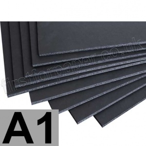 A1, Black 5mm Foam Board