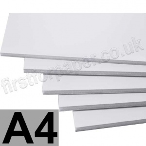 A4, White 5mm Foam Board
