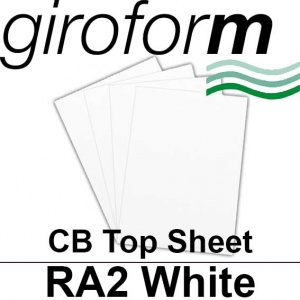 Giroform Carbonless NCR, CB80, Top Sheet, RA2, 80gsm White - 500 Sheets