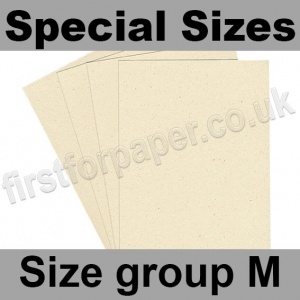 Harrier Speckled Paper, 100gsm, Special Sizes, (Size Group M), Ivory