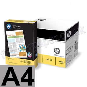 HP Everyday Paper, 75gsm, A4 - 2,500 sheets
