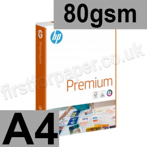 HP Printing Paper, 80gsm, A4 - 2,500 sheets