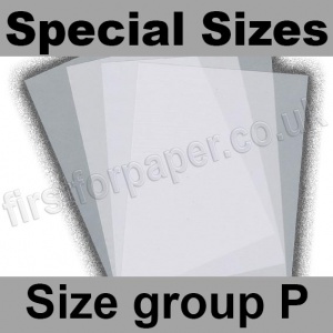 Krystal, White Translucent 100gsm, Special Sizes, (Size Group P)