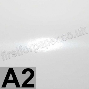 Mirralux, Cast Coated, Single Sided High Gloss, 250gsm, A2, White
