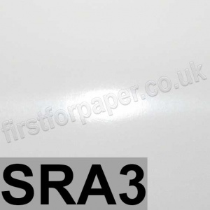 Mirralux, Cast Coated, Single Sided High Gloss, 250gsm, SRA3, White