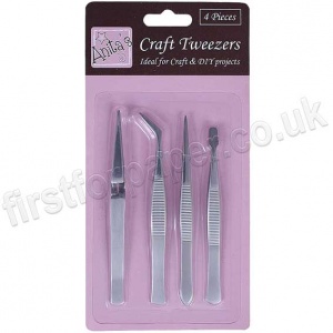 Craft Tweezer Set (4pk)