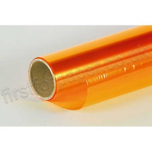 Cellophane Roll, 500mm x 2.5m, Yellow