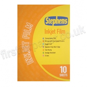 Stephens, OHP Inkjet Film, A4 - 10 sheets
