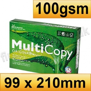 Multicopy Original, 100gsm, 99 x 210mm