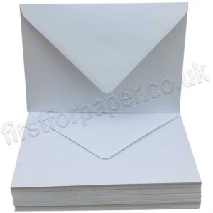 50 White 133 x 184mm Envelopes