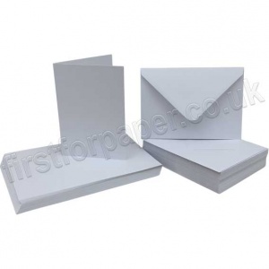 Pegasi, Smooth White A6 Card Blanks and Envelopes - Pack of 25