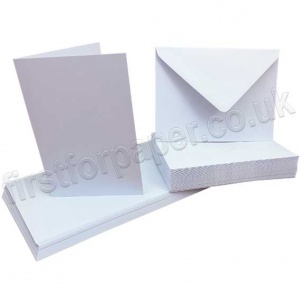 Pegasi, Smooth White 5 x 7'' Card Blanks and Envelopes - Pack of 25