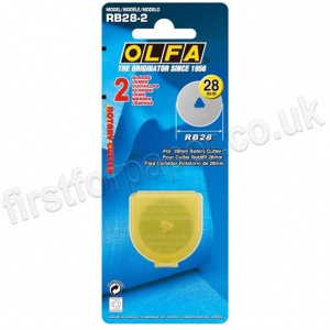 Olfa, Rotary Cutter Blade, 28mm - Pack of 2