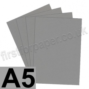 Rapid Colour Card, 180gsm, A5, Battleship Grey