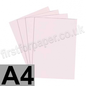 Rapid Colour Card, 240gsm, A4, Blush Pink