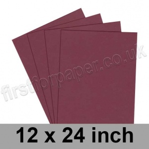 Rapid Colour Card, 250gsm, 305 x 610mm (12 x 24 inch), Burgundy