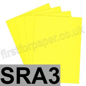 Rapid Colour Card, 225gsm,  SRA3, Canary Yellow