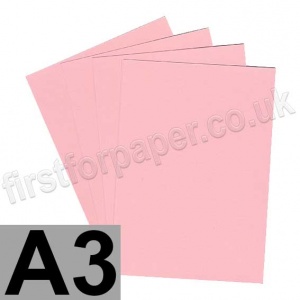 Rapid Colour, 120gsm, A3, Candy Floss Pink