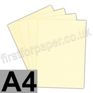 Rapid Colour Card, 160gsm, A4, Chamois