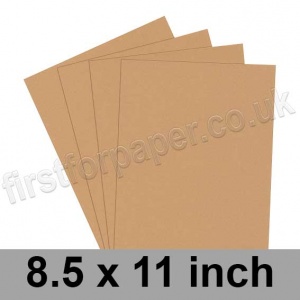 Rapid Colour, 115gsm, 216 x 279mm (8.5 x 11 inch), Cinnamon Brown