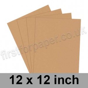 Rapid Colour, 115gsm, 305 x 305mm (12 x 12 inch), Cinnamon Brown