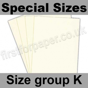 Rapid Colour Paper, 120gsm, Special Sizes, (Size Group K), Eider Vellum