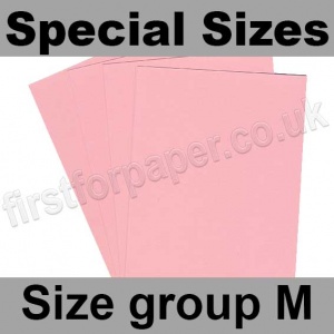 Rapid Colour Card, 160gsm, Special Sizes, (Size Group M), Flamingo Pink