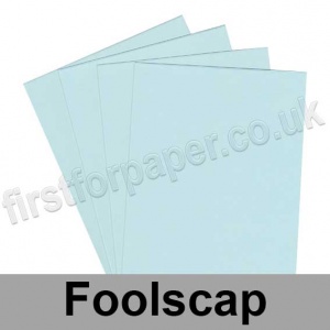 Rapid Colour Paper, 120gsm,  203 x 330mm (Foolscap), Ice Blue