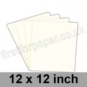 Rapid Colour Card, 250gsm, 305 x 305mm (12 x 12 inch), Smooth Ivory