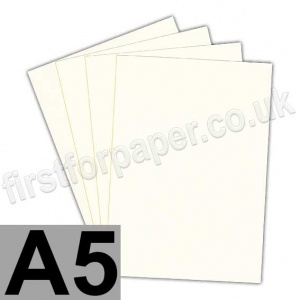 Rapid Colour Card, 250gsm, A5, Smooth Ivory
