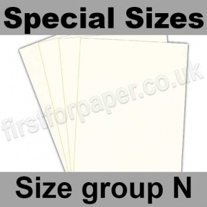 Rapid Colour Paper, 120gsm, Special Sizes, (Size Group N), Smooth Ivory