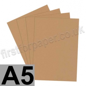 Rapid Colour Card, 225gsm, A5, Nougat Brown