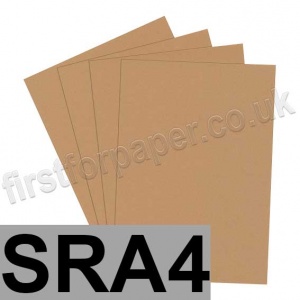 Rapid Colour Card, 225gsm, SRA4, Nougat Brown