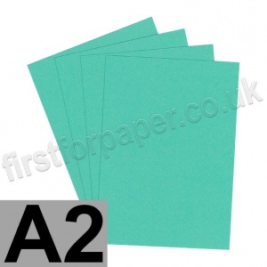 Rapid Colour Paper, 120gsm, A2, Ocean Green